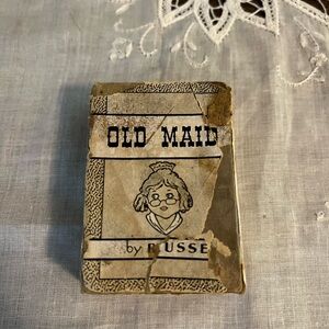 Russe Old Maid Card Game with Vintage Design